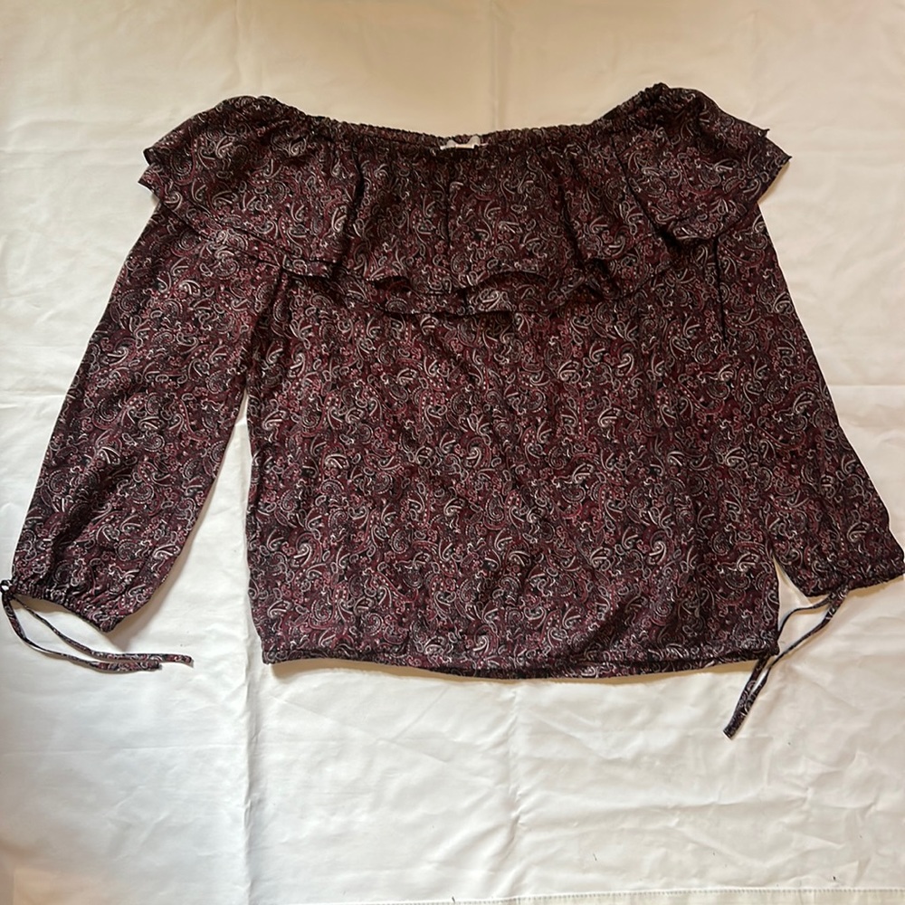 New Michael Kors off shoulder blouse